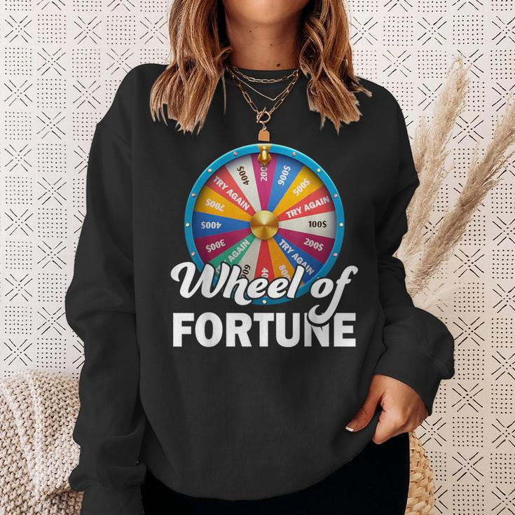 Wheel Of Fortune Clothes Fathers Day Wheel Of Fortune Dad Sweatshirt Gifts for Her