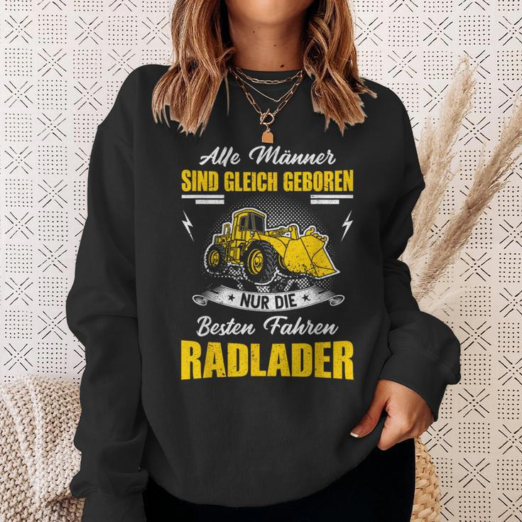 Wheel Loader Slogan Digger Loader Wheel Loader Excavator Sweatshirt Geschenke für Sie