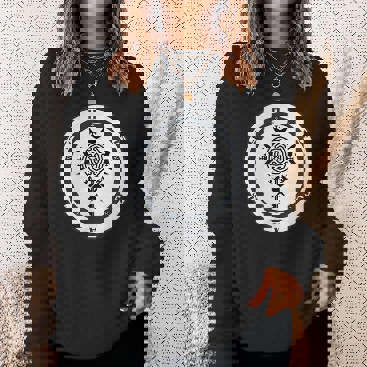 Hexen Gegen Rassismus Sweatshirt - Anti-rassistische Wiccan Design Shirt