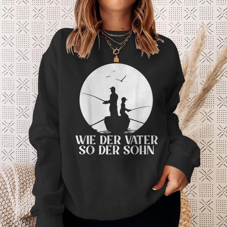 Wie Derater So Der Shn Angler Partner Look Dad & Son Sweatshirt Geschenke für Sie