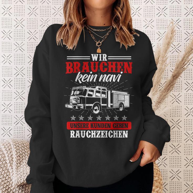 Wir Bauch Kein Navi We Need Kein Navi Sweatshirt Geschenke für Sie