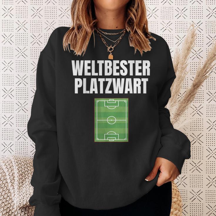 Worlds Best Platzwart Greenkeeper Football Pitch Sweatshirt Geschenke für Sie