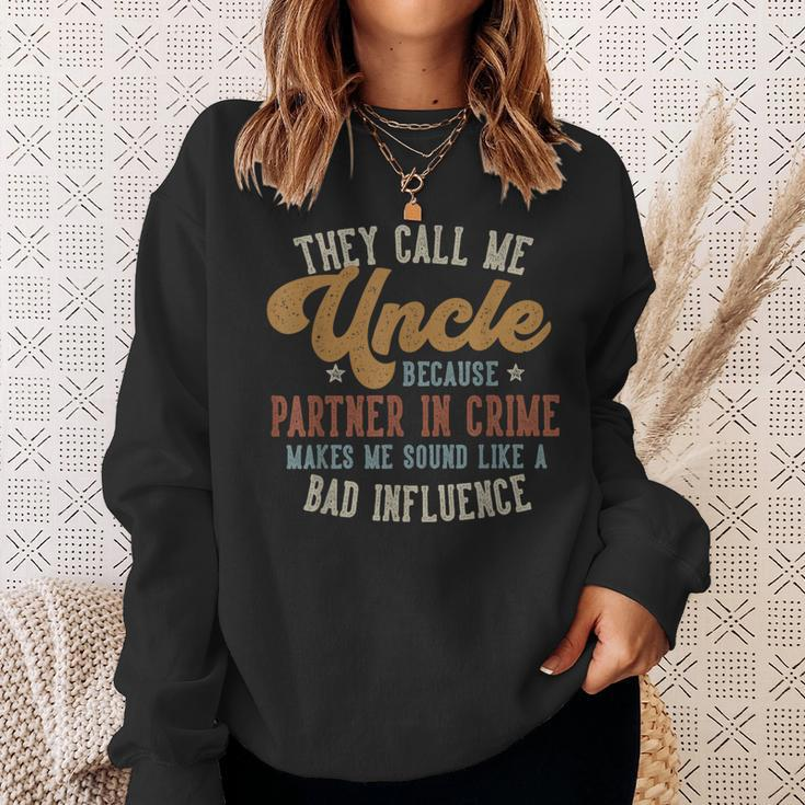 They Call Me Uncle Father's Day Uncle Sweatshirt Gifts for Her