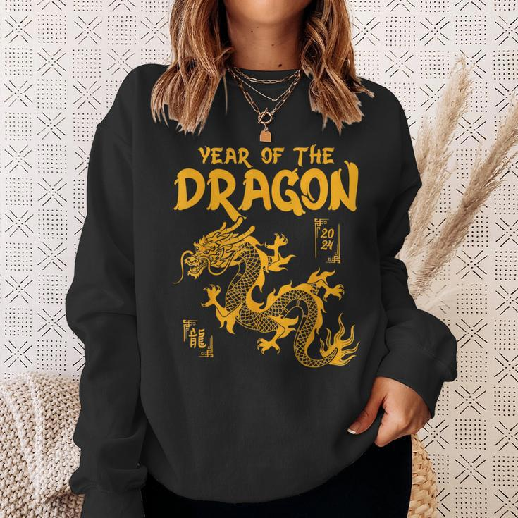 Year Of The Dragon 2024 Lunar New Year Chinese New Year 2024 Sweatshirt Gifts for Her