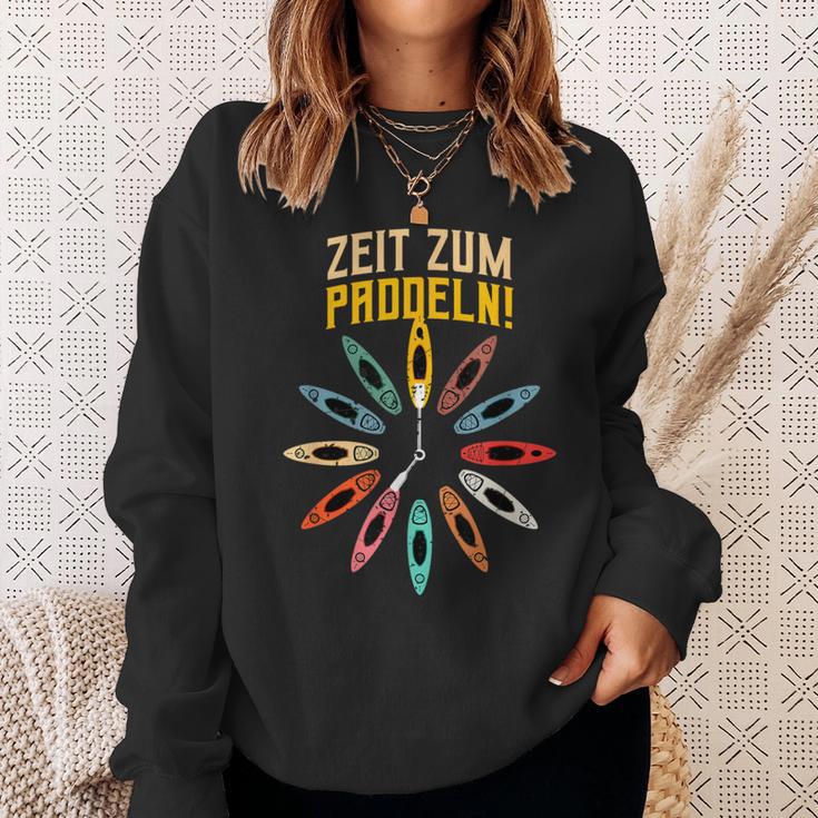 Zeit Zum Paddel Time For Paddling S Sweatshirt Geschenke für Sie