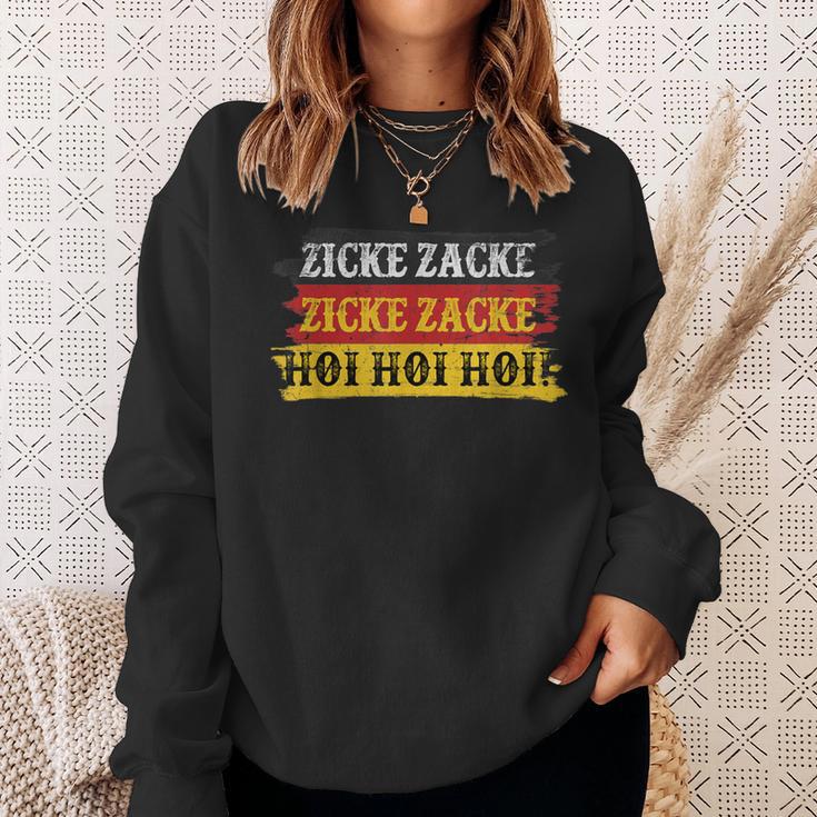 Zicke Zacke Hoi Hoi German Beer Drinking Song Oktoberfest Sweatshirt Gifts for Her