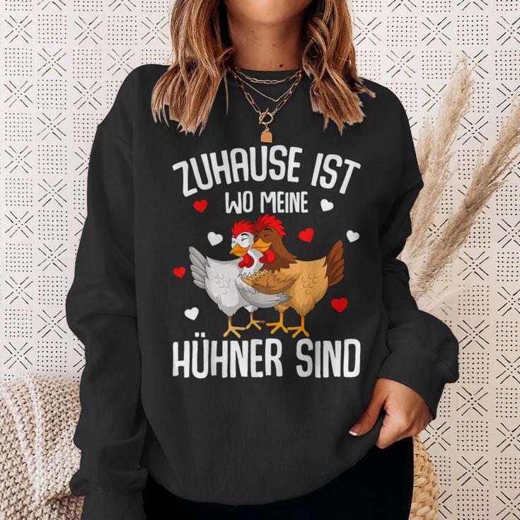 Zuhause Ist Wo Meine Hühner Sind Farmer S Sweatshirt Geschenke für Sie