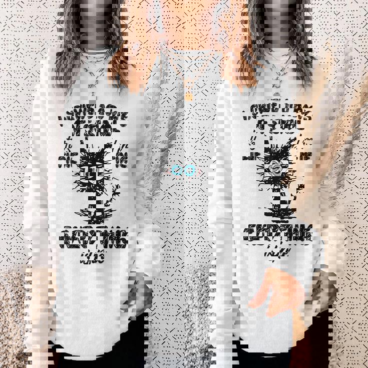 100 Days Of School It's Fine I'm Fine Everything Is Fine Sweatshirt Gifts for Her