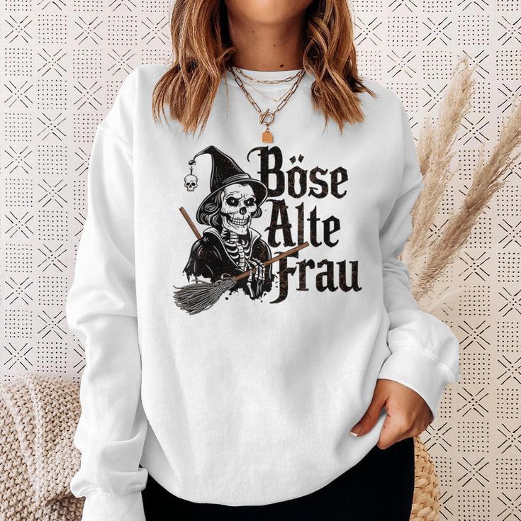 Böse Alte Frau Langarm Böse Alte Frau Sweatshirt Geschenke für Sie