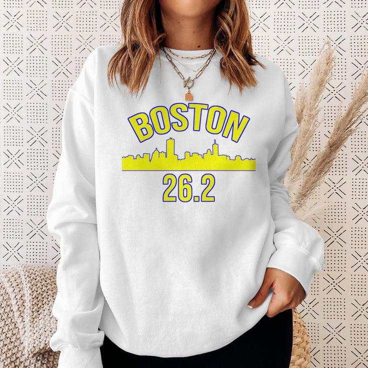 Boston 262 Miles 2019 Marathon Running Runner Sweatshirt Gifts for Her