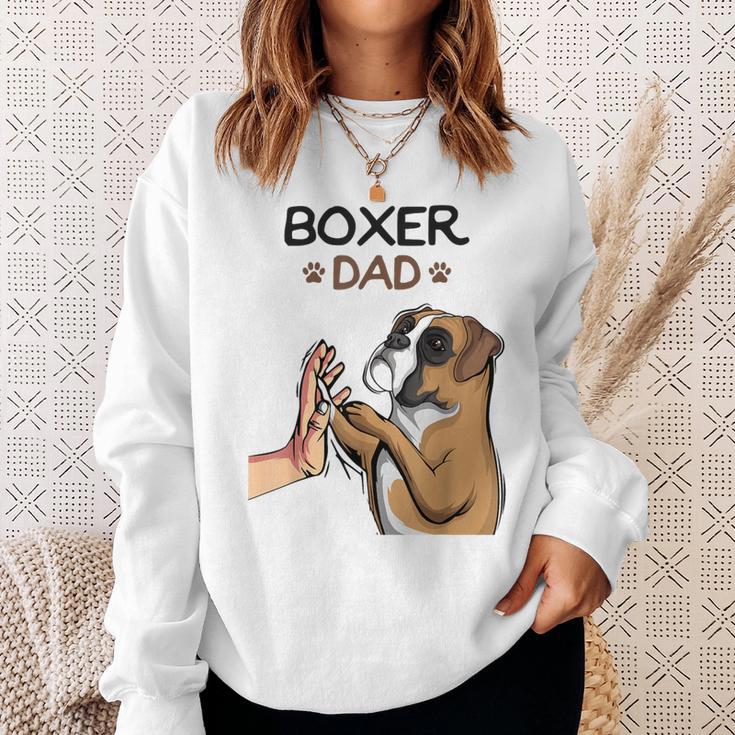 Boxer Dog Papa Sweatshirt Geschenke für Sie