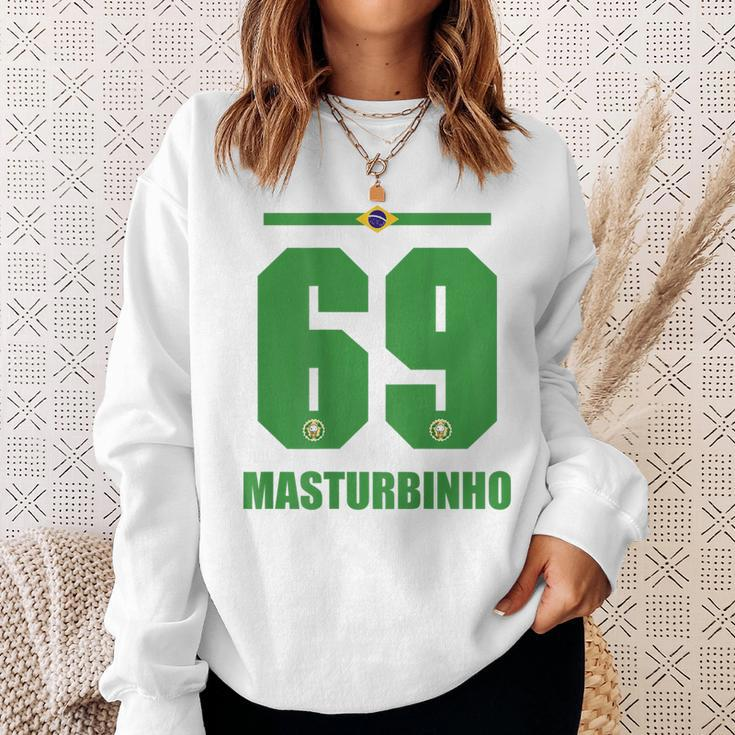 Brazil Sauf Jersey Masturbinho Sun Name Sweatshirt Geschenke für Sie