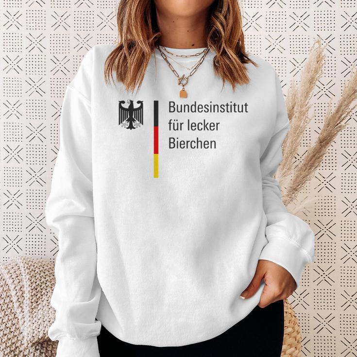 Bundesinstitut Für Leckere Bierchen Delicious Bier Party Sweatshirt Geschenke für Sie