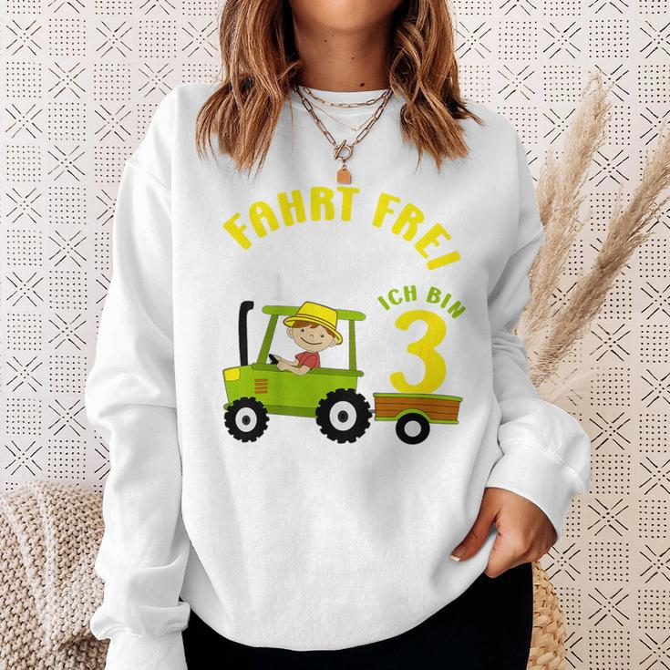 Children's Birthday Ich Bin 3 Jahre Traktor Boy Sweatshirt Geschenke für Sie