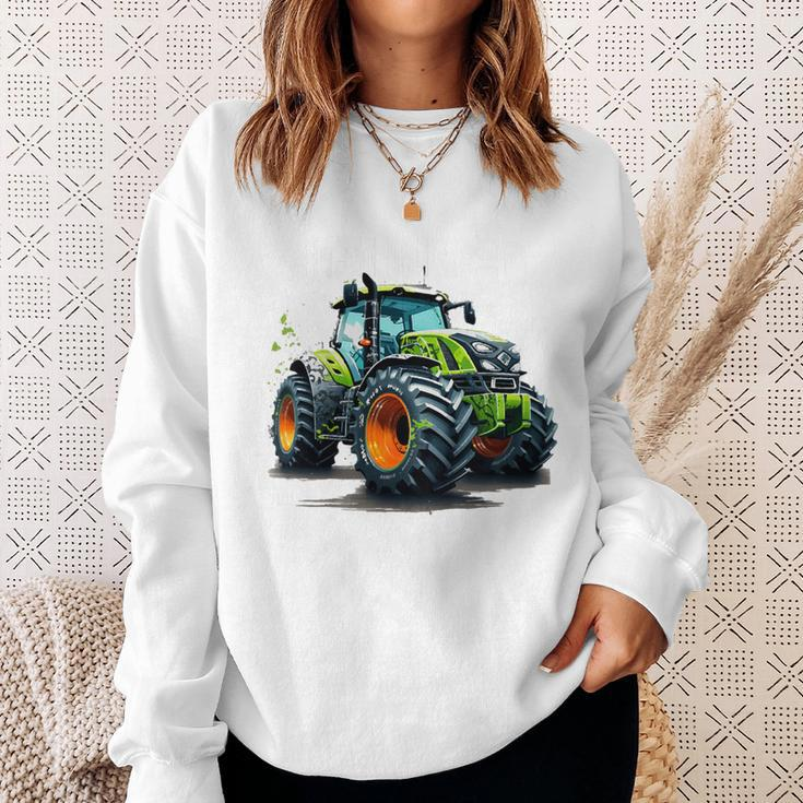 Children's Ich Bin 5 Traktor Bauer & Landwirt Sweatshirt Geschenke für Sie