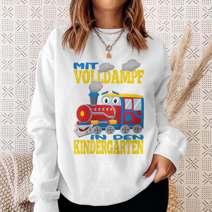 Children's Mitollteamf In Den Kindergarten Steam Train Sweatshirt Geschenke für Sie