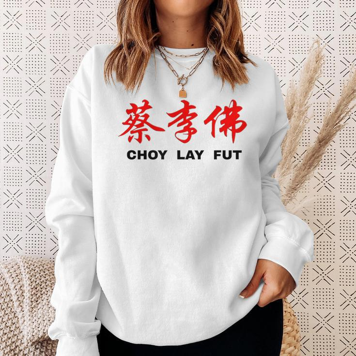 Choy Lay Fut Kung Fu Sweatshirt Gifts for Her
