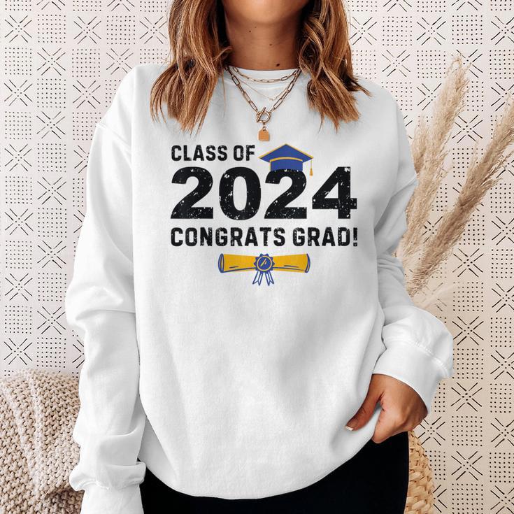 Class Of 2024 Congrats Grad 2024 Congratulations Graduate Sweatshirt Gifts for Her