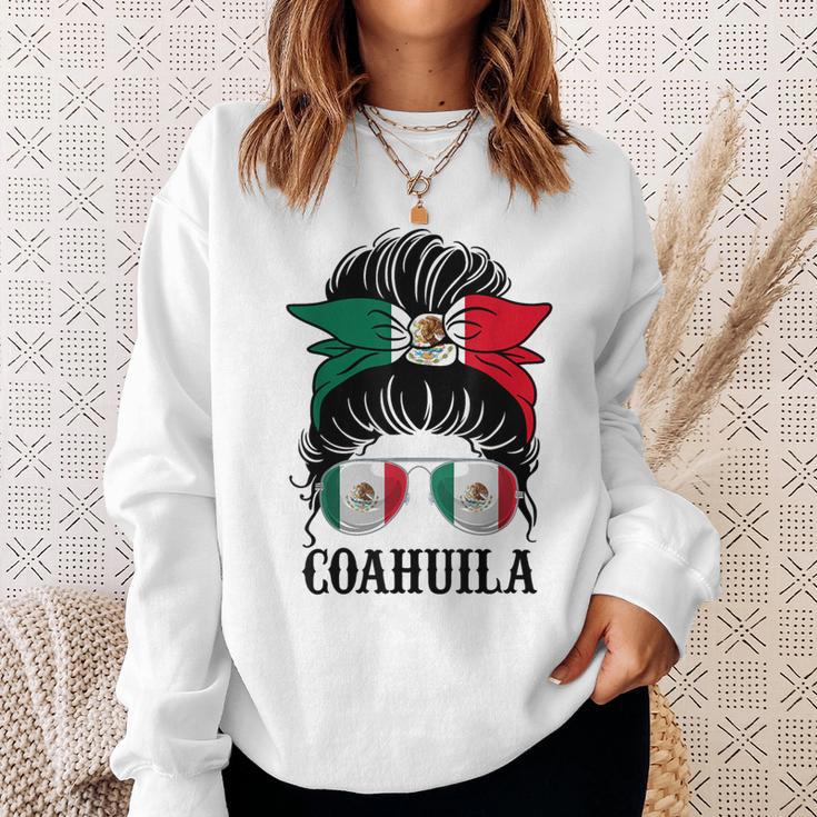 Coahuila Mexico Pride Mexican Flag State Sweatshirt Gifts for Her