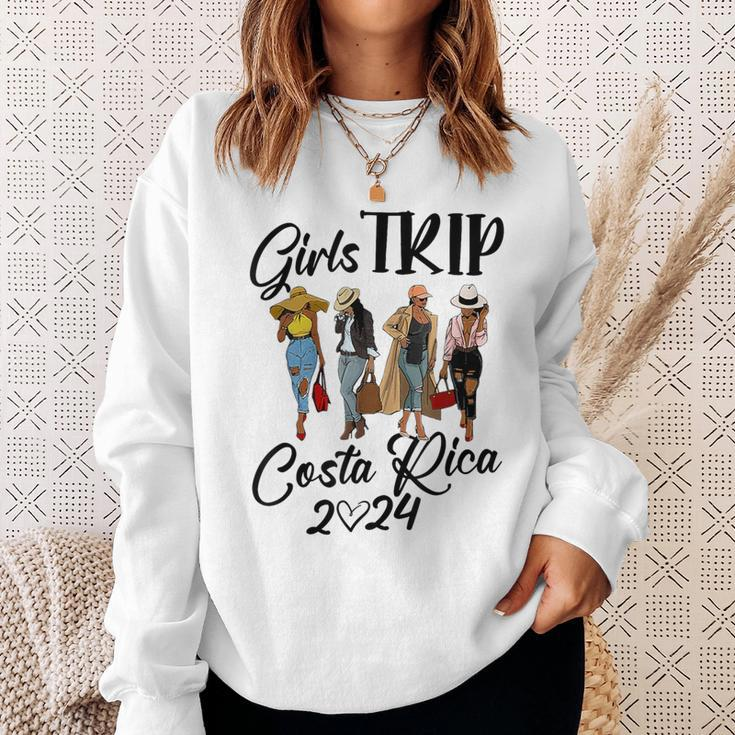 Costa Rica Girls Trip 2024 Birthday Squad Vacation Party Sweatshirt Gifts for Her