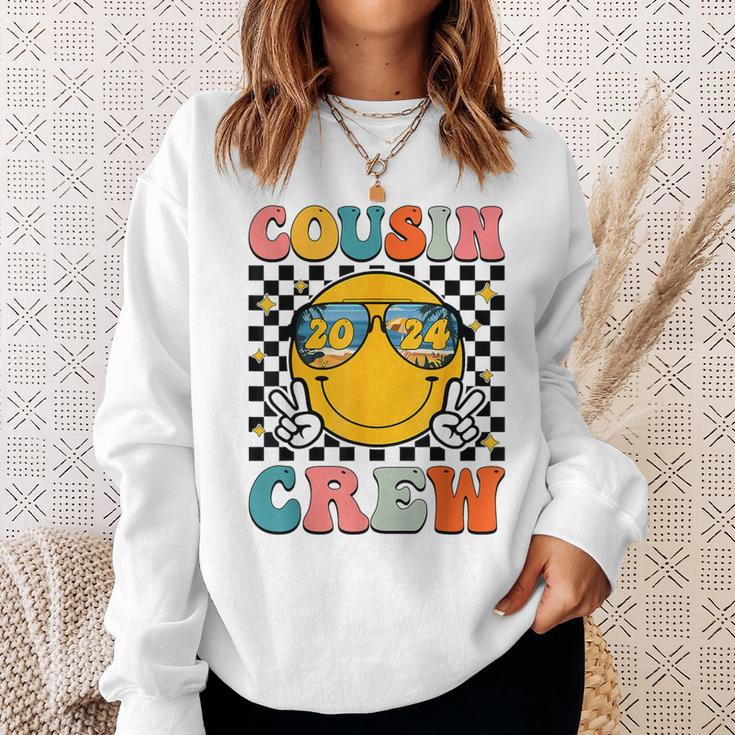 Cousin Crew 2024 Family Vacation Summer Beach Sweatshirt Gifts for Her