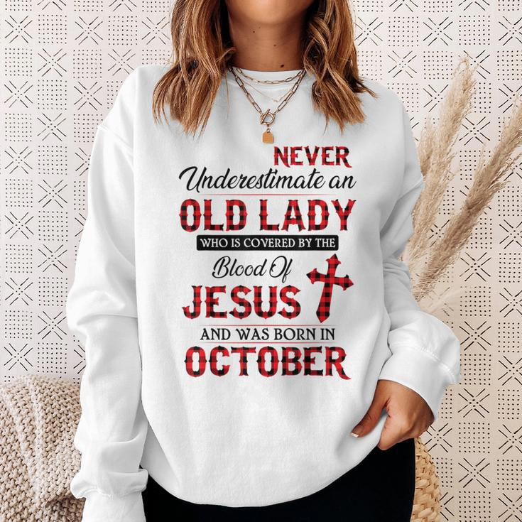 Who Is Covered By-October Sweatshirt Gifts for Her