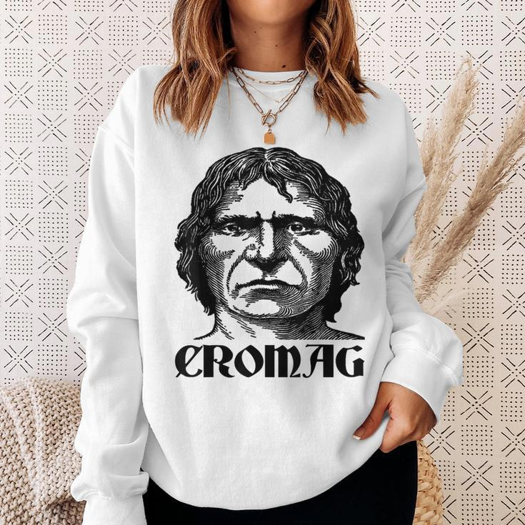Cro-Magnon Human Homo Sapien European Europe Sweatshirt Gifts for Her