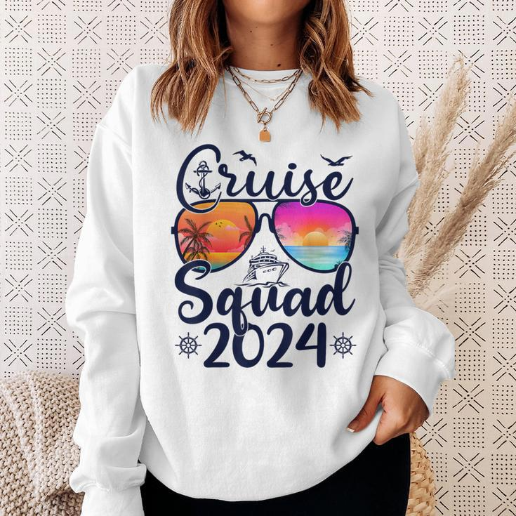 Cruise Squad 2024 Summer Vacation Matching Family Cruise Sweatshirt Gifts for Her