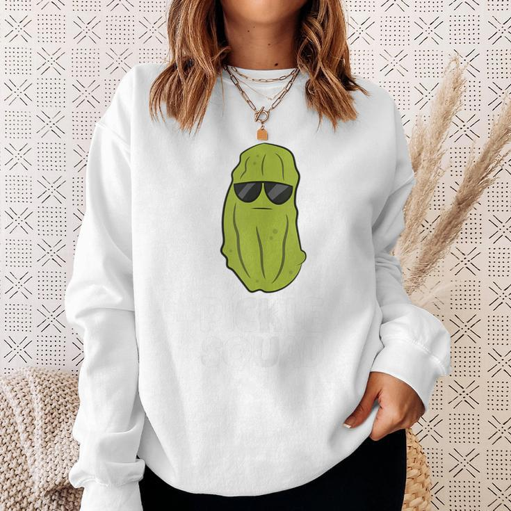 Dill Pickle Squad Pickles Food Team Pickles Love Pickles Sweatshirt Gifts for Her