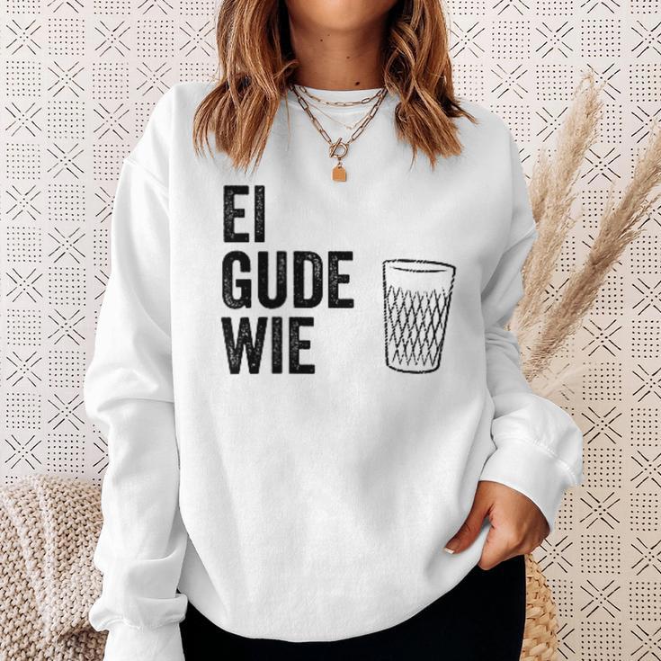 Ei Gude Wie Frankfurt Hessen Appelwoi Sweatshirt Geschenke für Sie