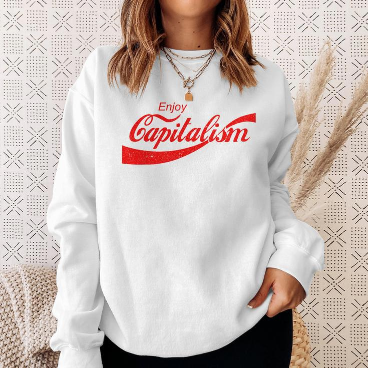 Enjoy Capitalism For American Entrepreneurs Sweatshirt Geschenke für Sie