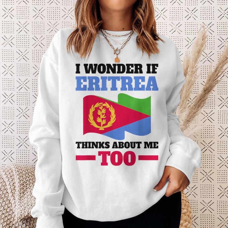 Eritrea Eritreische Flagge Sweatshirt Geschenke für Sie