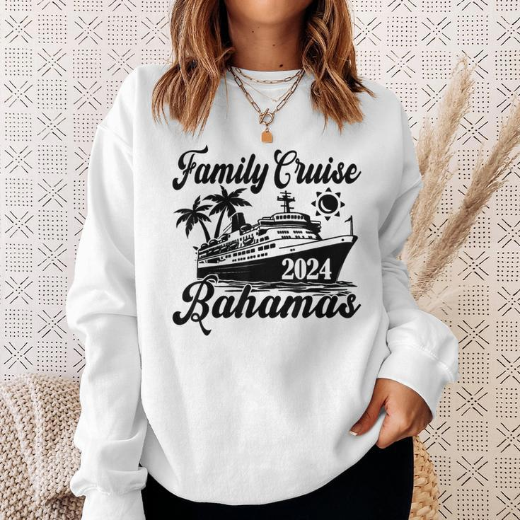 Family Cruise Bahamas 2024 Family Matching Couple Sweatshirt Gifts for Her