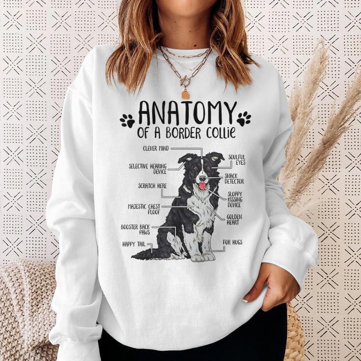 Border Collie Dog Holder Anatomy Dog Sweatshirt Geschenke für Sie