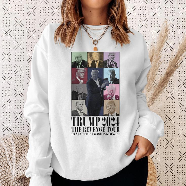 Donald Trump The Revenge Tour 2024 Ultra Maga Tour Sweatshirt Gifts for Her