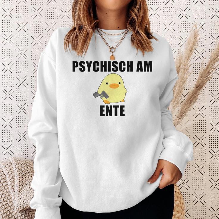 Psychisch Am Ente Sweatshirt Geschenke für Sie