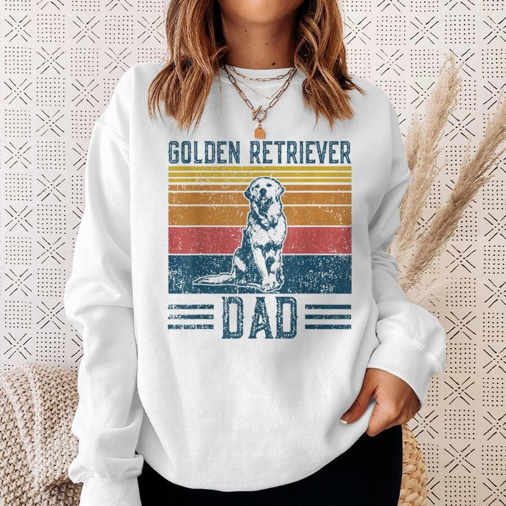 Golden Dad Vintage Golden Retriever Dad Sweatshirt Geschenke für Sie