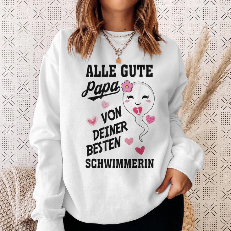 Herren Alles Gute Papa Wünscht Dir Deine Bester Swimmer S Sweatshirt Geschenke für Sie