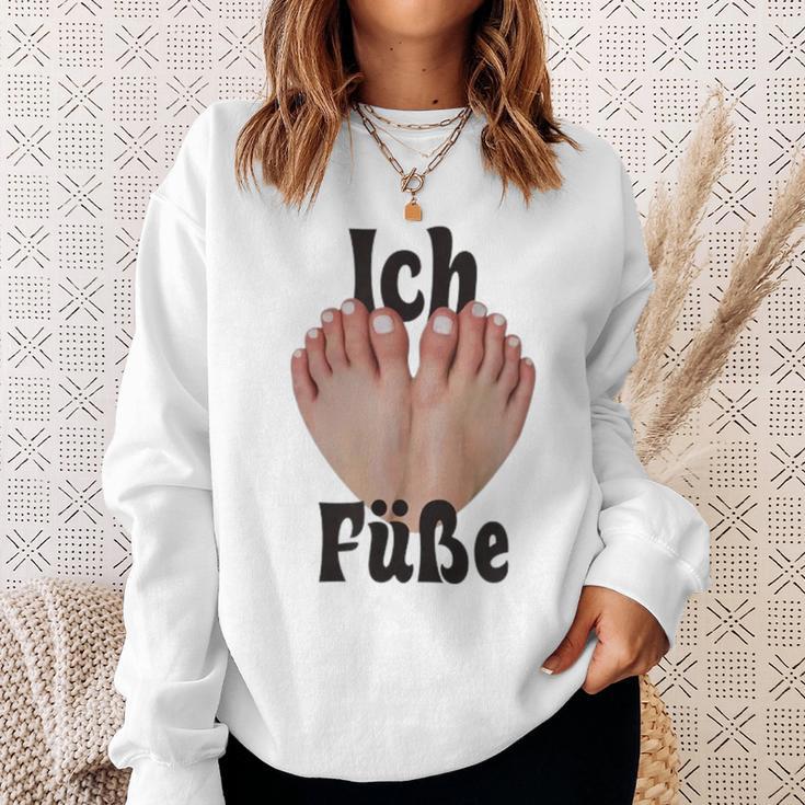 Ich Liebe Füße Lustiges Sweatshirt Geschenke für Sie