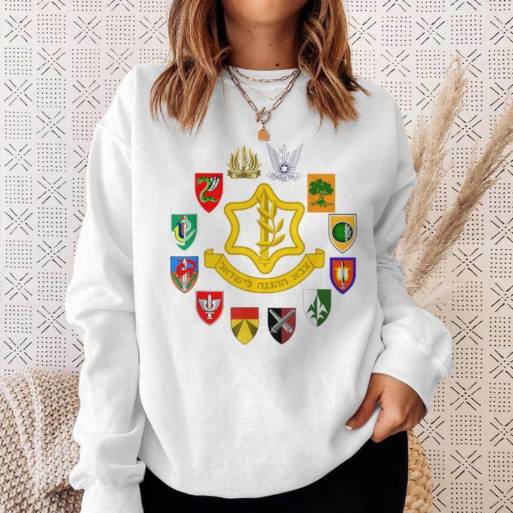 Idf Israel Defence Forces Israeli Army Israel Military Units Sweatshirt Gifts for Her