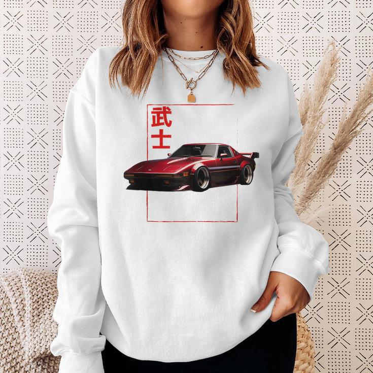 Jdm Tuning Vintage Car s Drifting Motorsport Retro Car Sweatshirt Gifts for Her