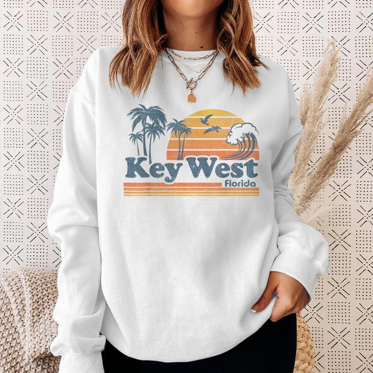Key West Florida Beach Vintage Spring Break Vacation Retro Sweatshirt Gifts for Her