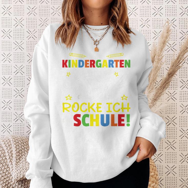 Kindergarten Abschied Jetzt Rocke Ich Die Schule Kindergarten Farewell Sweatshirt Geschenke für Sie