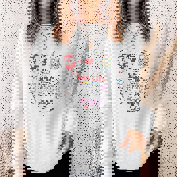 Lab Life Retro Lab Week 2024 Sweatshirt Gifts for Her