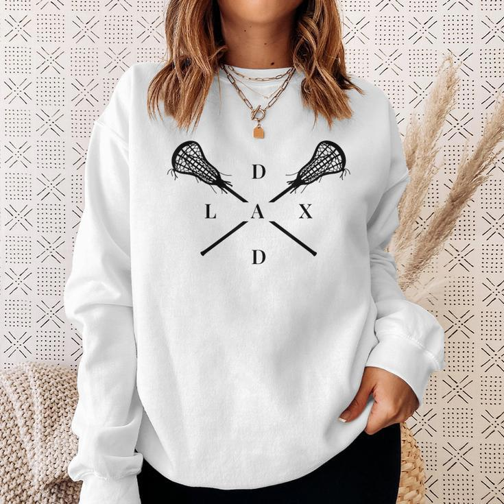 Lax Dad Lacrosse For Lacrosse Player Sweatshirt Gifts for Her