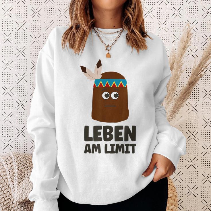 Leben Am Limit Schaumkiss Schokokiss Indian Gray S Sweatshirt Geschenke für Sie