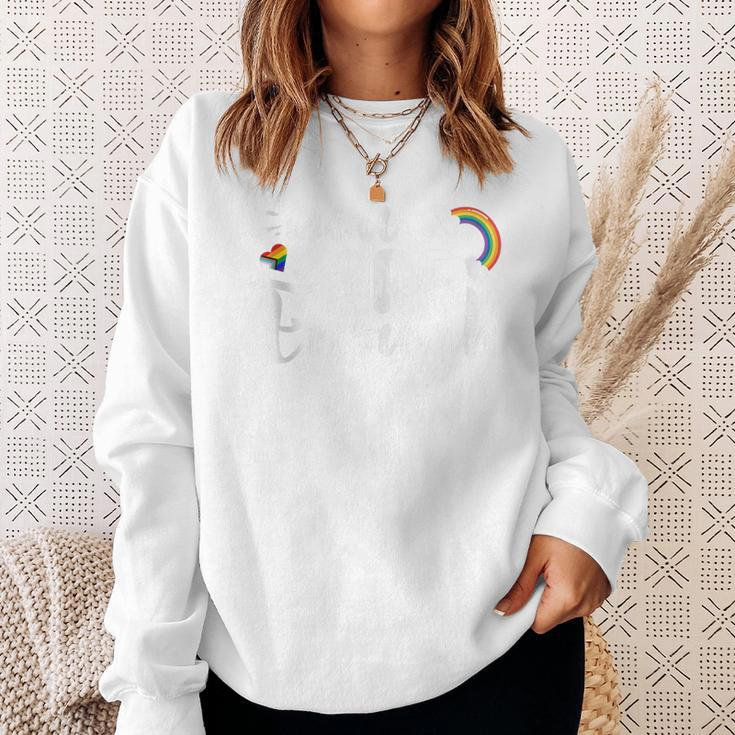 Lgbtq You Are Enough Rainbow Sweatshirt Gifts for Her