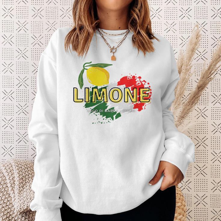 Limone Lago Di Garda Italia Blue Sweatshirt Geschenke für Sie