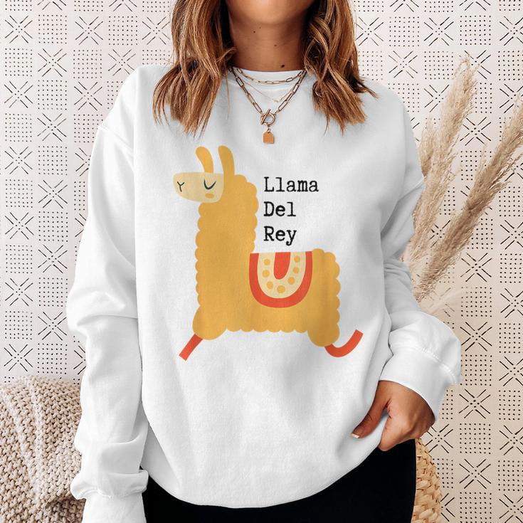 Llama Dey Rey MusicLana Del Sweatshirt Gifts for Her