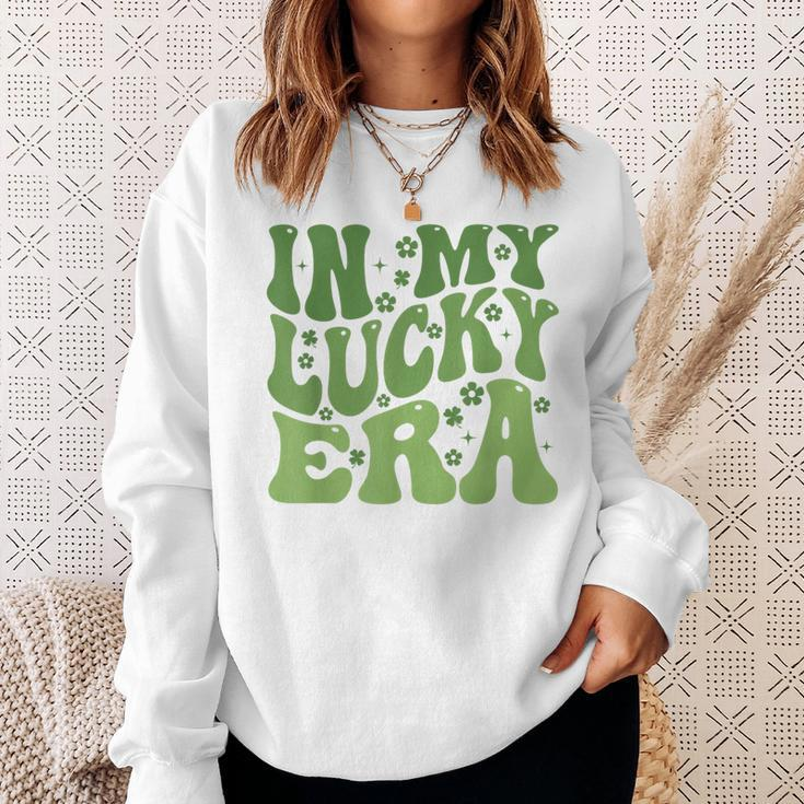 In My Lucky Era St Patrick's Day Sweatshirt Gifts for Her